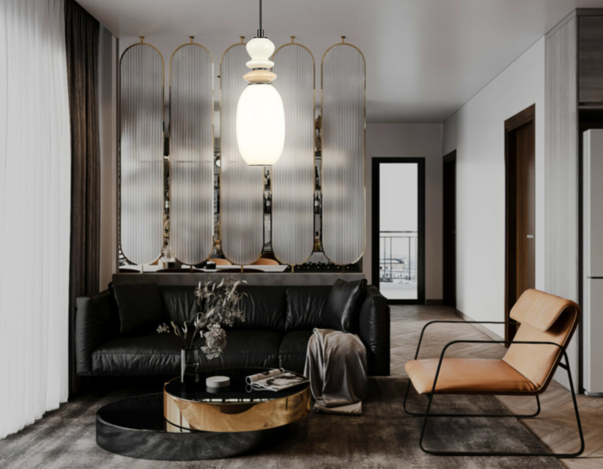 LH53141 BK/WH черный/белый 6W 3000K D120*1520 — изображение 6