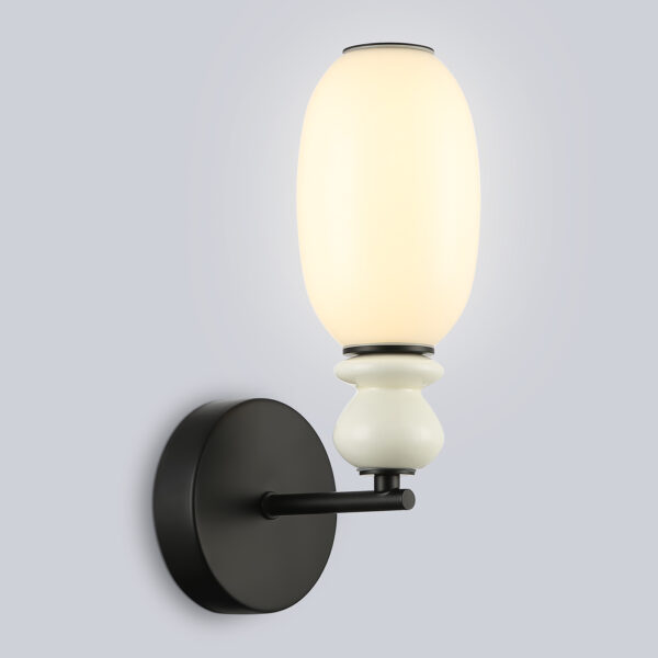 LH53148 BK/FR черный/белый 6W 3000K 100*165*310