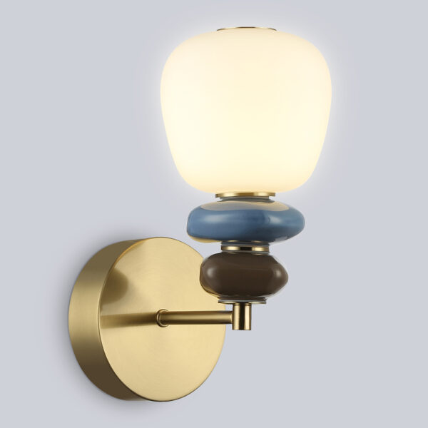 LH53168 SB/WH бронза/белый 8W 3000K 140*225*300