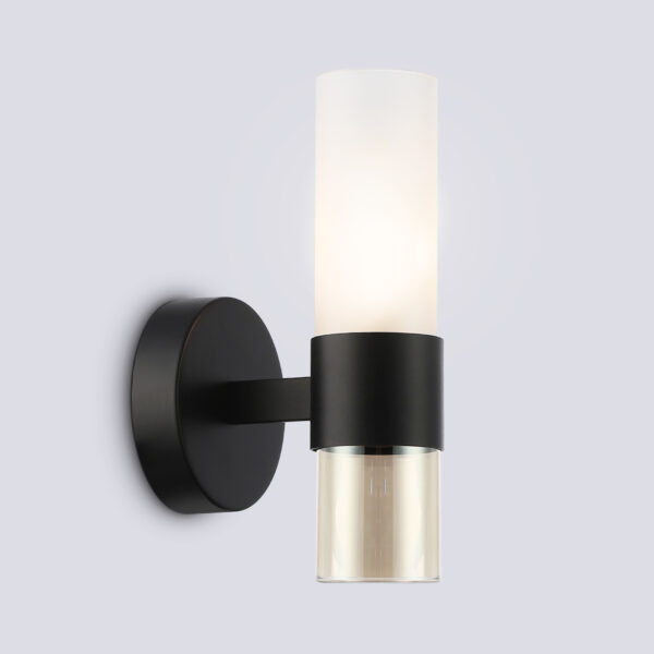 LH55106 BK/FR/TI черный/белый матовый/янтарь E14 max 40W 130*100*225