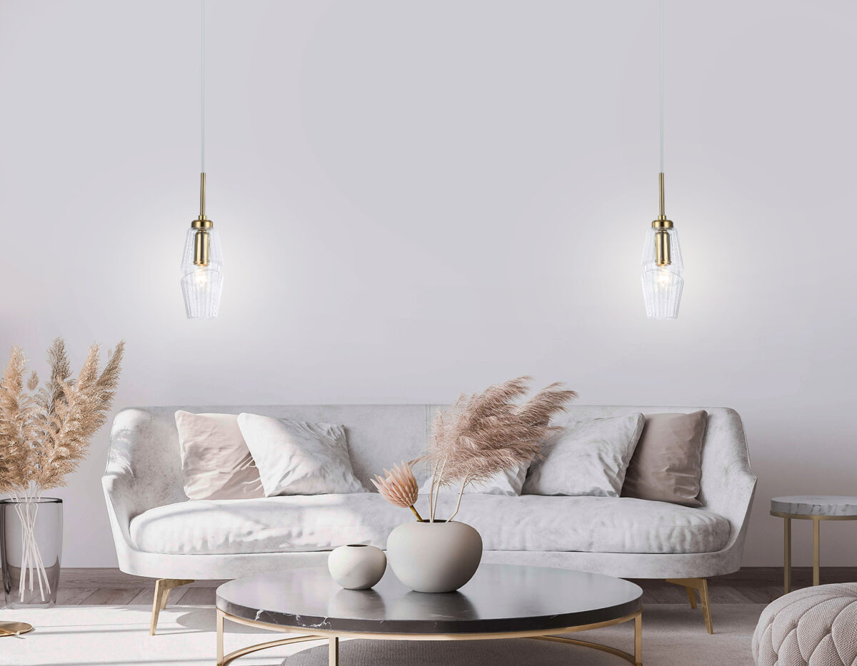 LH55208 BS/CL латунь/прозрачный E14 max 40W D80*270 — изображение 6