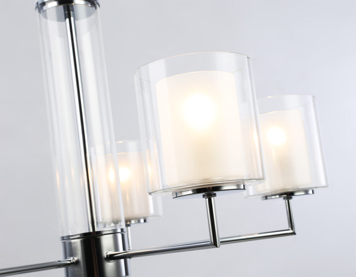 LH56001/5 СH/FR хром/белый матовый E14*5 max 40W D640*1260 — изображение 4