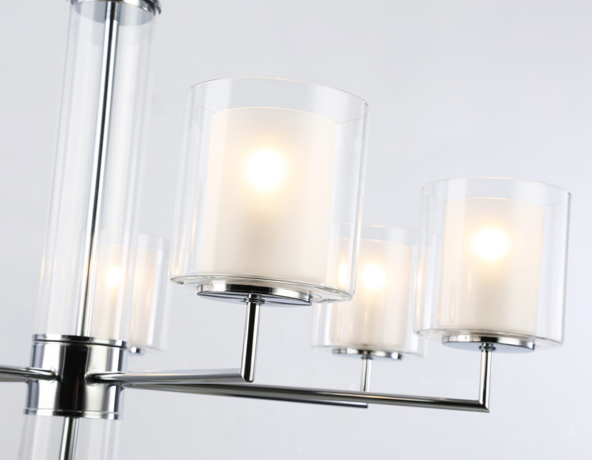 LH56003/7 СH/FR хром/белый матовый E14*7 max 40W D790*1260 — изображение 5