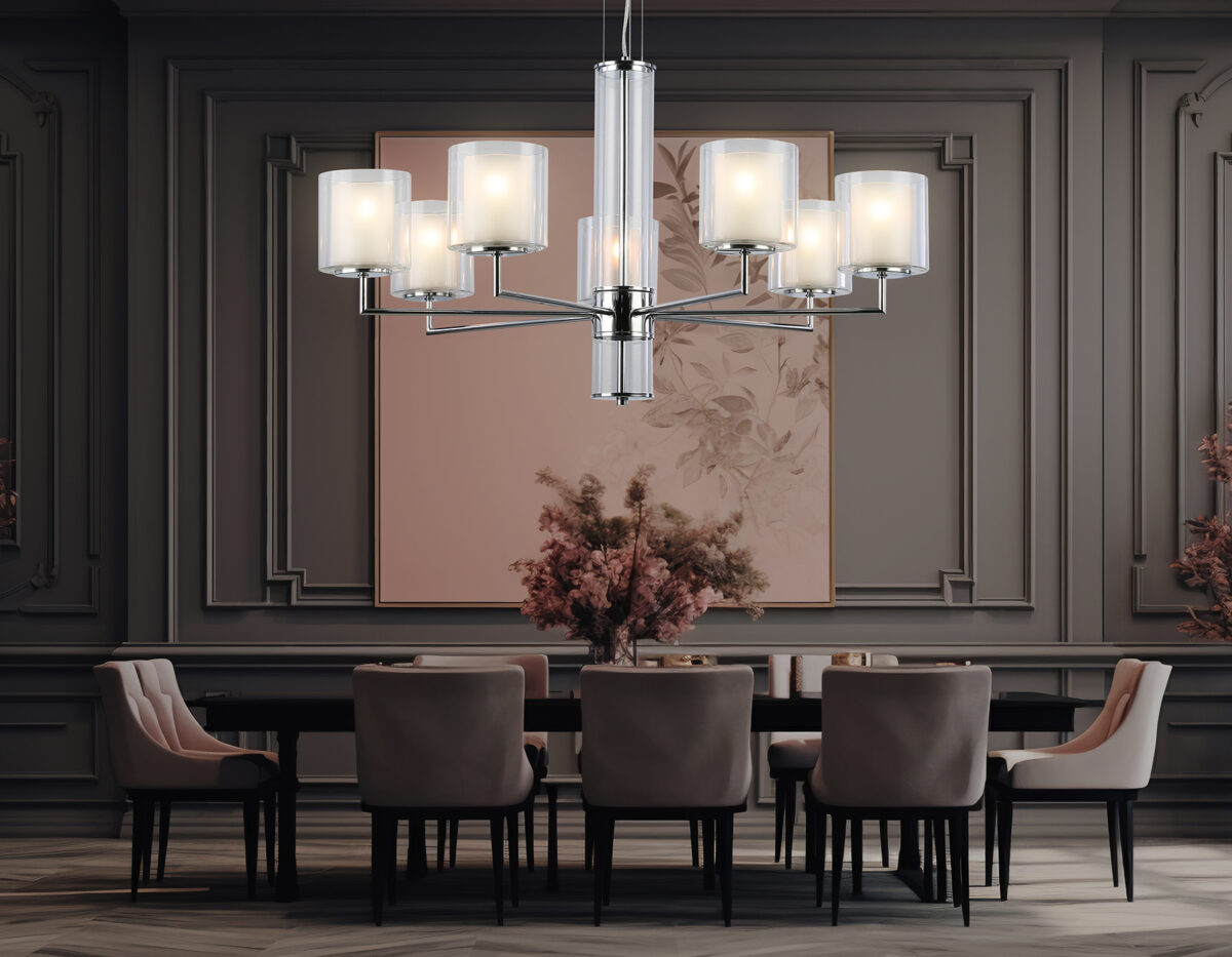 LH56003/7 СH/FR хром/белый матовый E14*7 max 40W D790*1260 — изображение 9