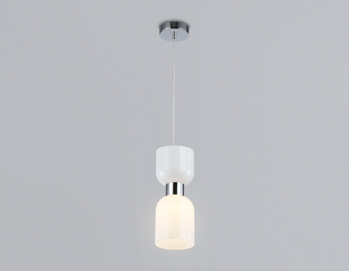 LH56081 СH/FR хром/белый матовый E14 max 60W D120*1500 — изображение 2