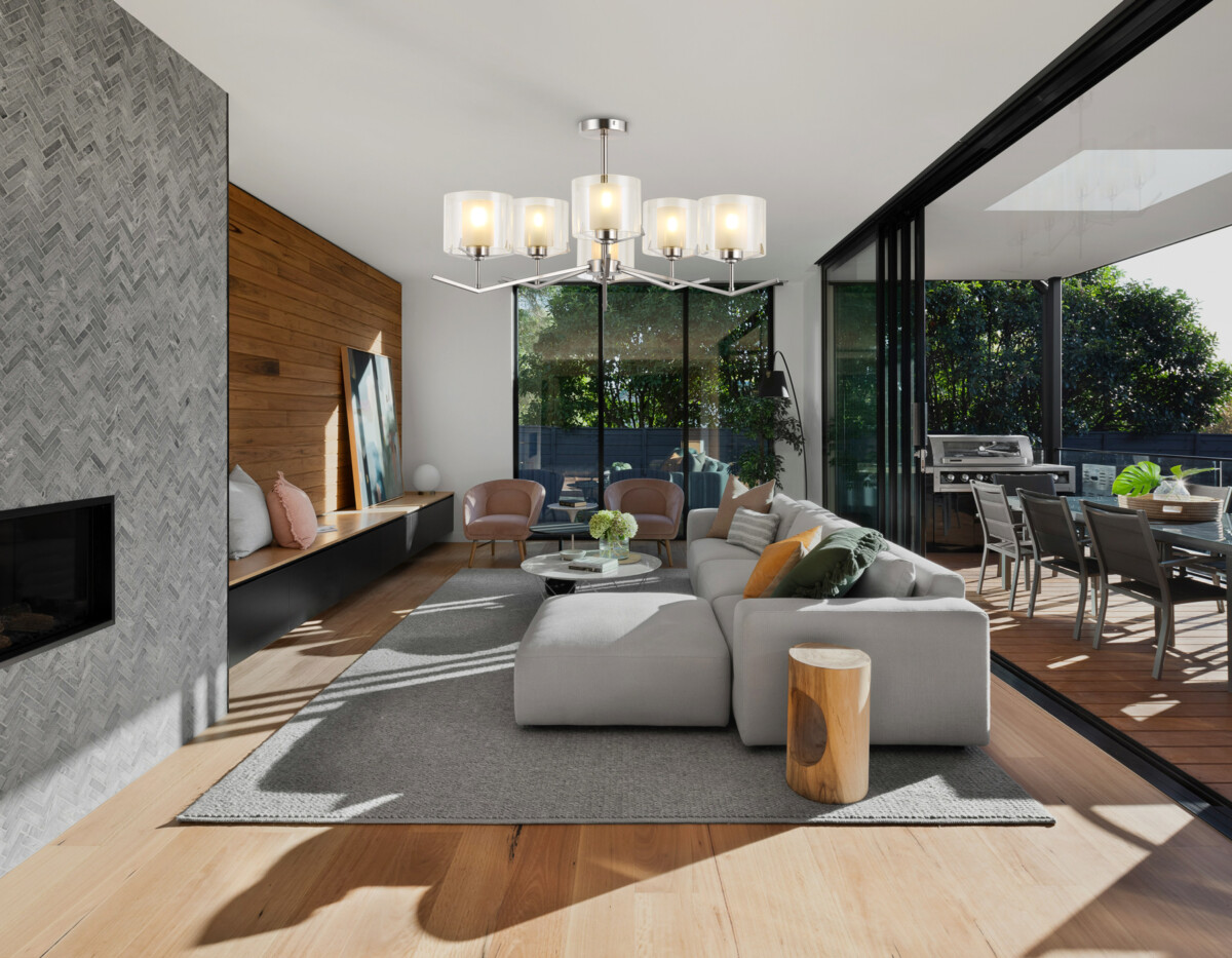 LH57002/6 SN/FR никель/белый матовый E14/6 max 40W D850*420 — изображение 1