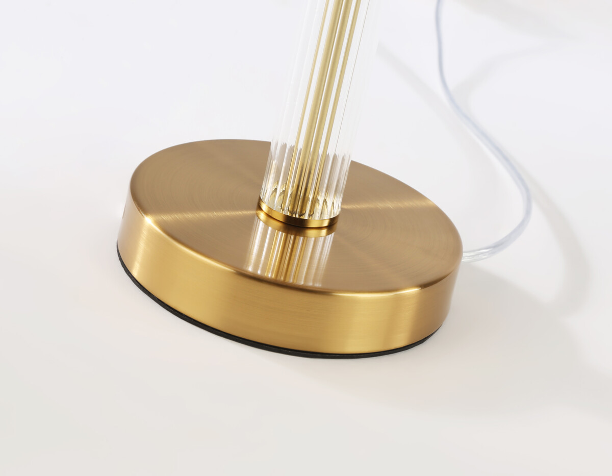 LH71027 BS/WH латунь/белый E27 max 60W D260*505 — изображение 4