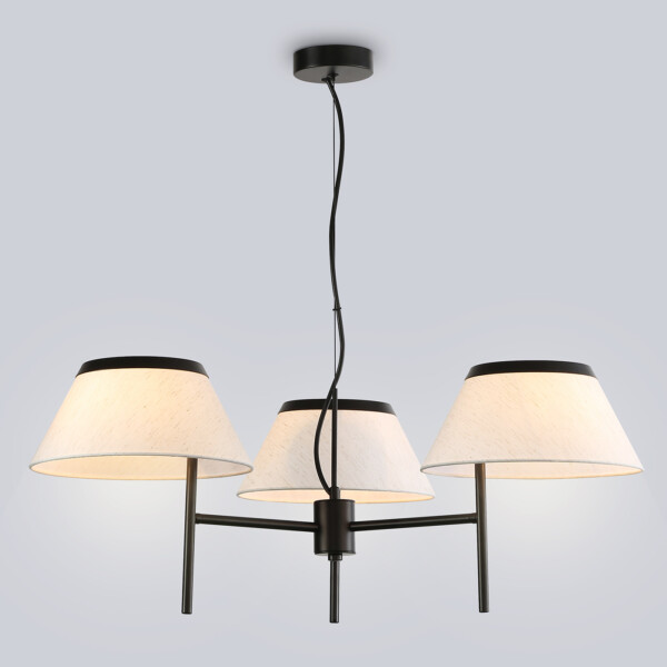 LH72451/3 BK/WH черный/белый Е14/3 max 40W D800*290-1080