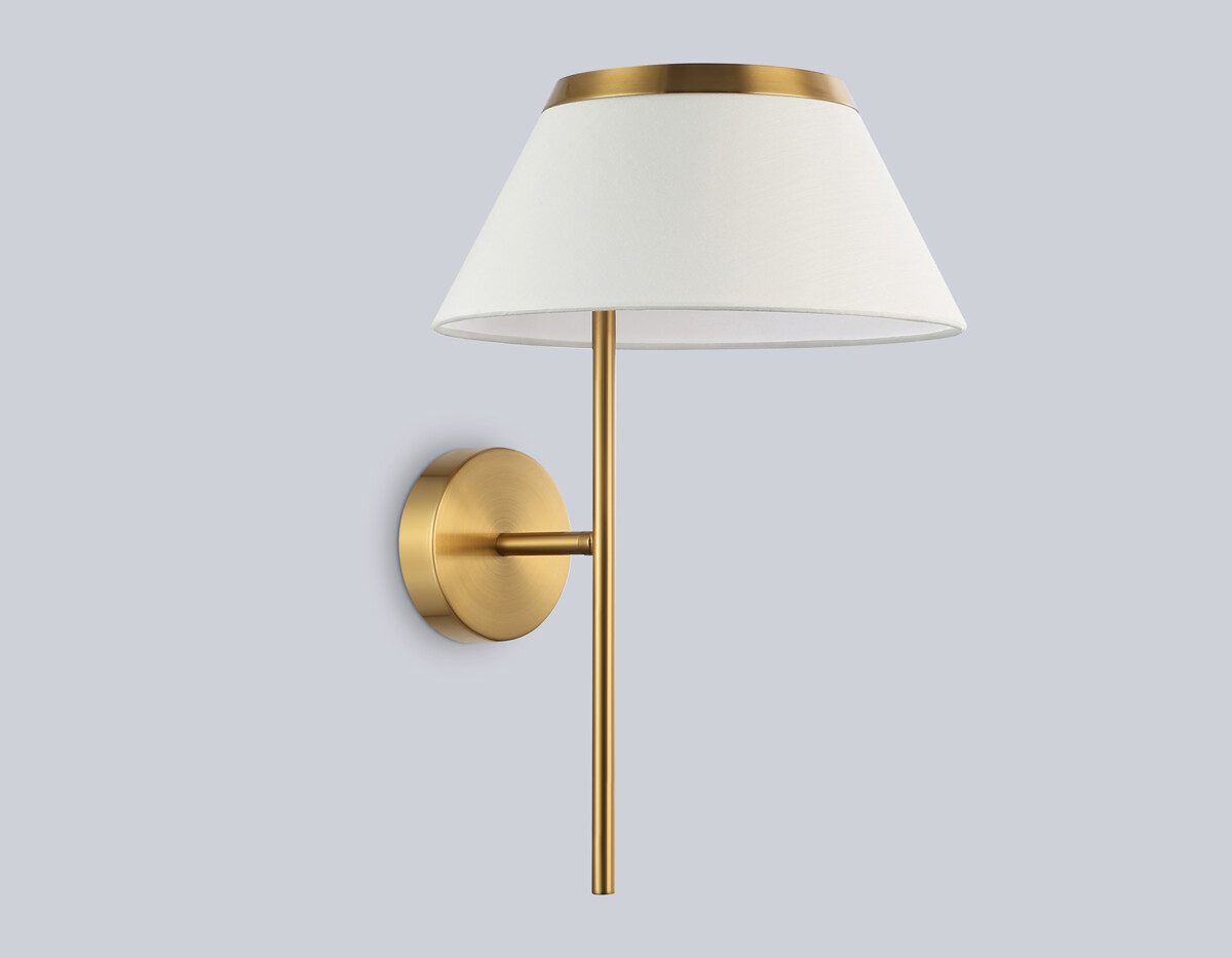 LH72475 BS/WH латунь/белый Е14 max 40W 300*260*400 — изображение 3