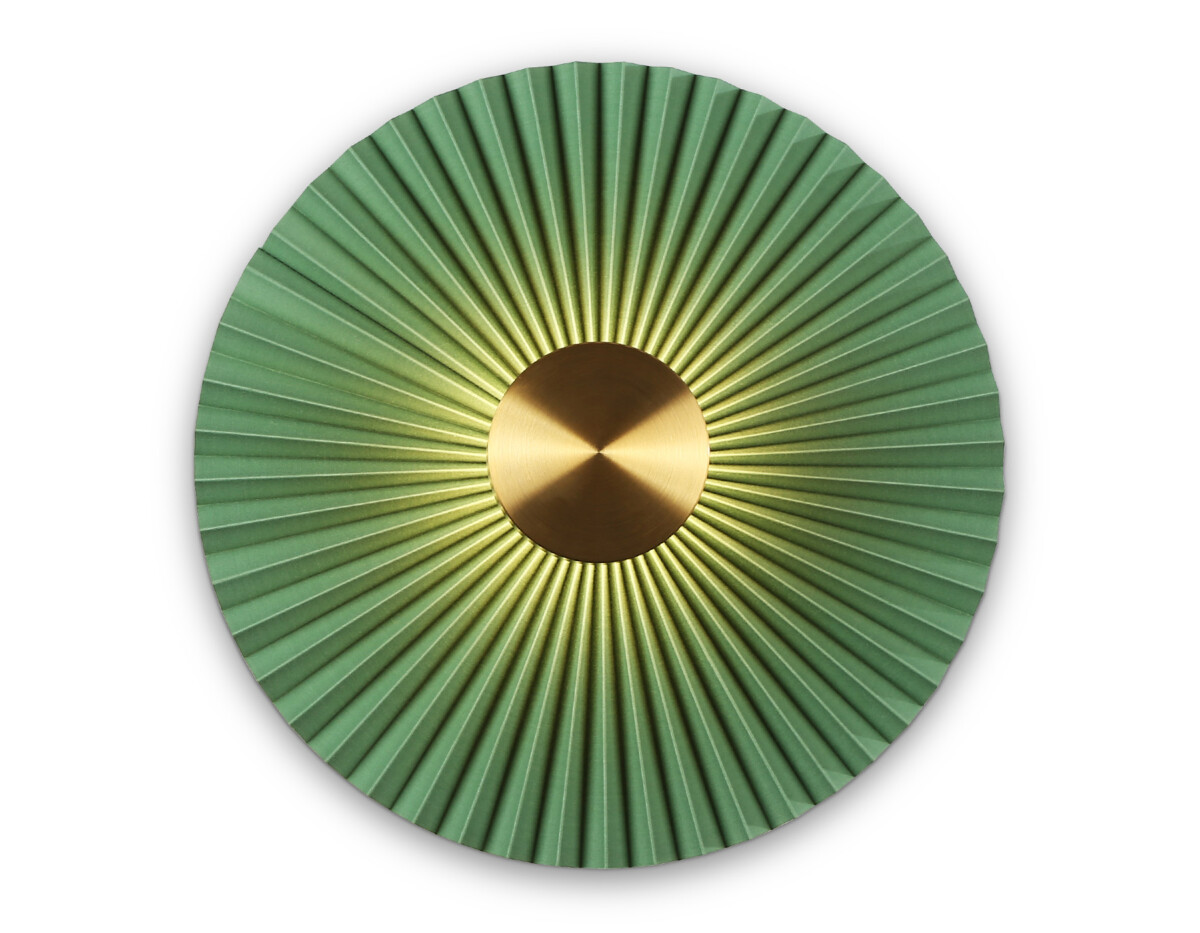 LH72649 BK/GR латунь/зеленый 6W 3000K D300*100 — изображение 8