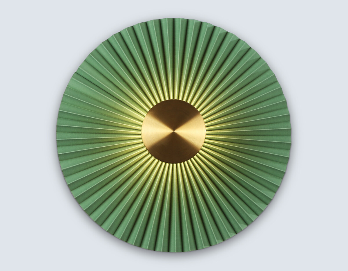 LH72649_mode1 LH72649 BK/GR латунь/зеленый 6W 3000K D300*100 — изображение 1