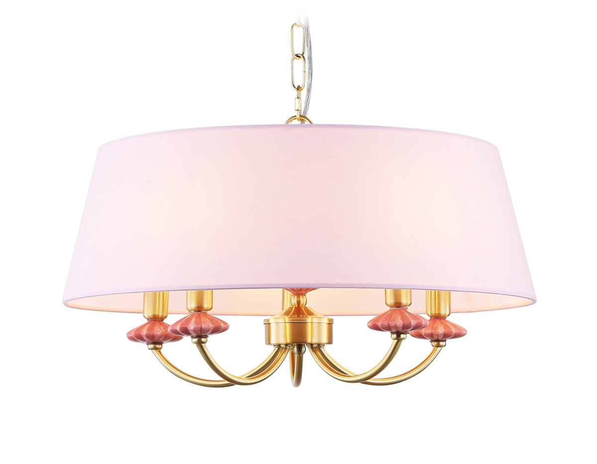 LH75021/5 GD/PI золото/розовый E14/5 max 40W D550*730 — изображение 9