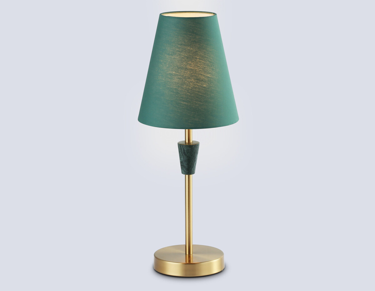 LH75057_mode1 LH75057 BS/GN латунь/зеленый E14 max 40W D180*460 — изображение 1