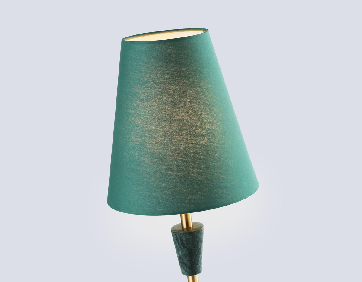 LH75057 BS/GN латунь/зеленый E14 max 40W D180*460 — изображение 5