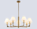 LH75162/7 BS/FR латунь/белый матовый E14*7 max 40W D890*580