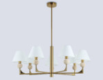 LH75162/7 BS/FR латунь/белый матовый E14*7 max 40W D890*580 — изображение 4