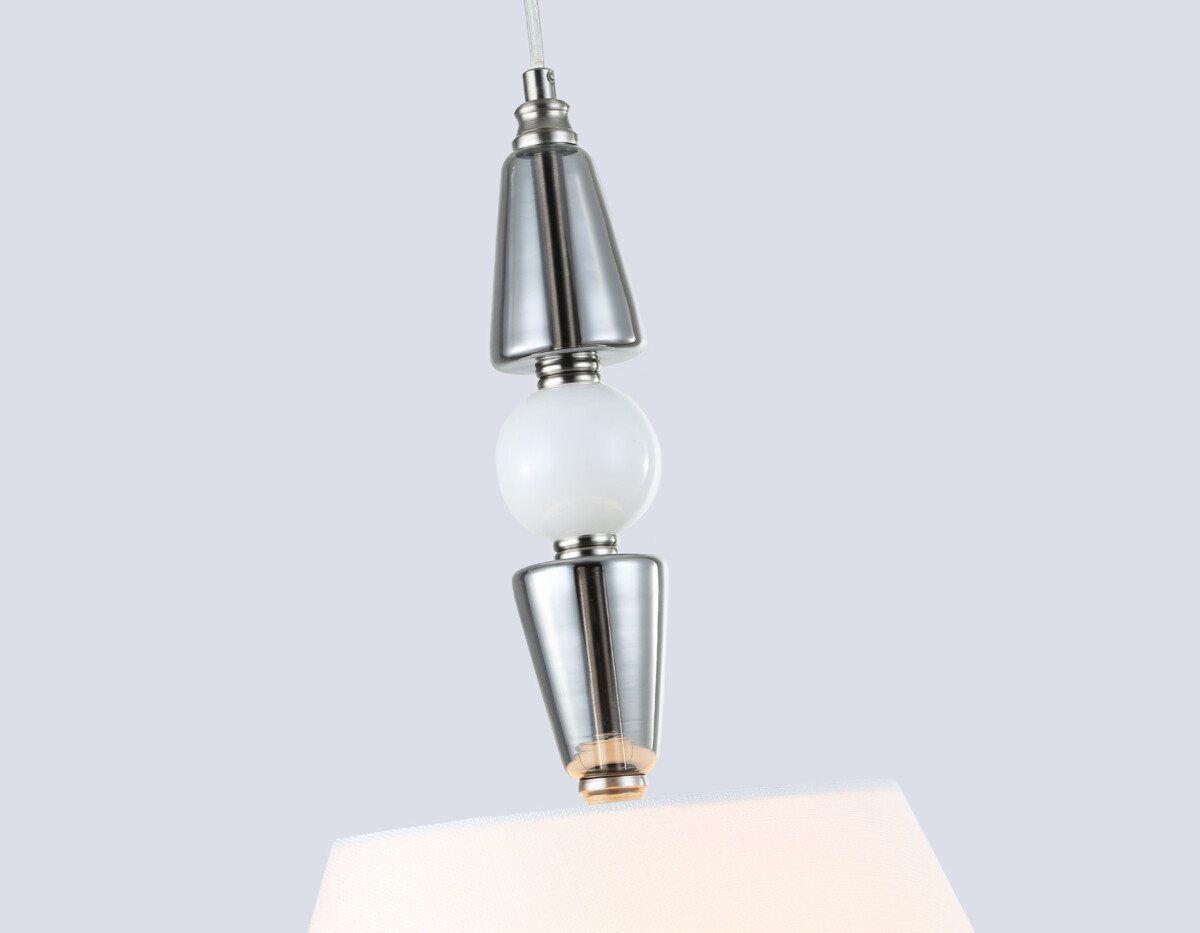 LH75250 SN/FR сатин никель/белый матовый E27 max 60W D360*500 — изображение 5