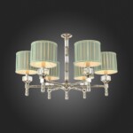 SL1121.103.06 Люстра подвесная ST-Luce Никель/Оливковый E14 6*40W OLEO — изображение 2