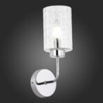 SLE1127-101-01 Светильник настенный Хром/Прозрачный E14 1*40W TILDA — изображение 2