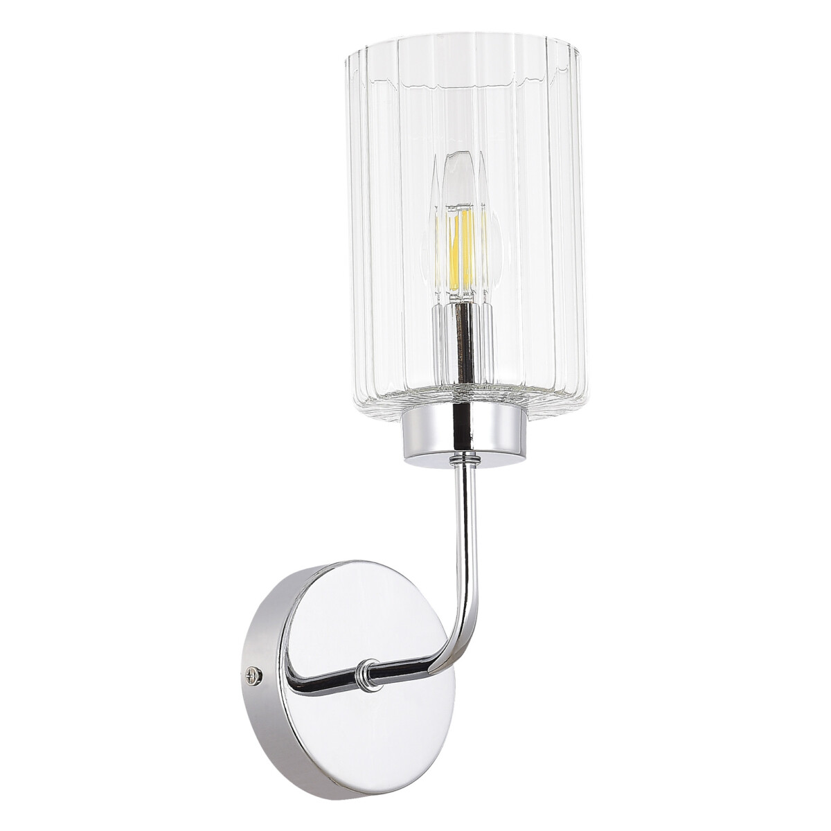 SLE1127-101-01 Светильник настенный Хром/Прозрачный E14 1*40W TILDA — изображение 4