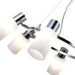 SLE1139-103-06 Светильник подвесной Хром/Белый E14 6*60W GESSI — изображение 5