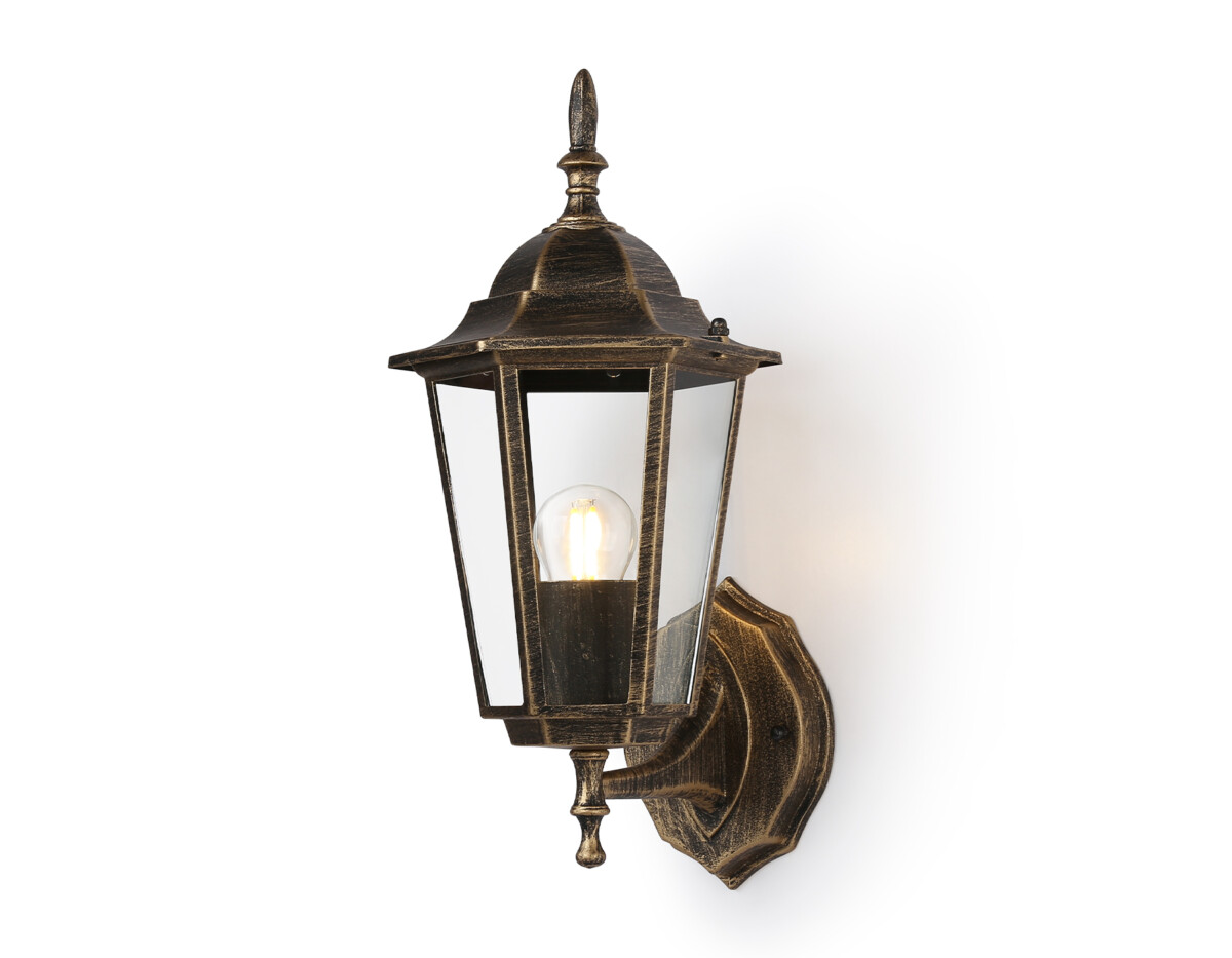 ST2012 GD/BK/CL золото/черный/прозрачный IP54 E27 max 40W 360*150*210 — изображение 4