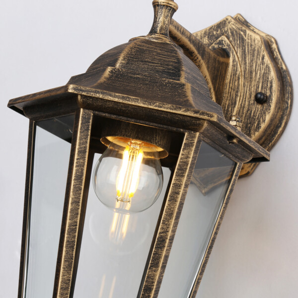 ST2019 GD/BK/CL золото/черный/прозрачный IP54 E27 max 40W 360*150*210