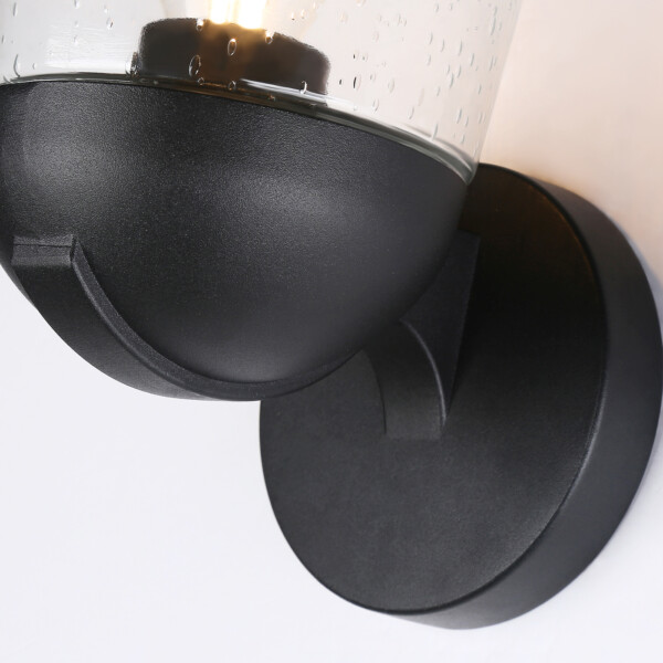 ST2081 BK/CL черный/прозрачный IP54 E27 max 40W 260*150*185