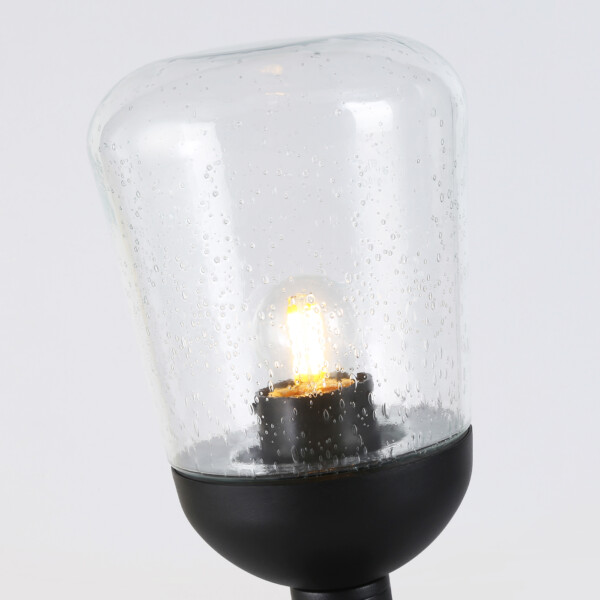 ST2085 BK/CL черный/прозрачный IP54 E27 max 40W D150*350