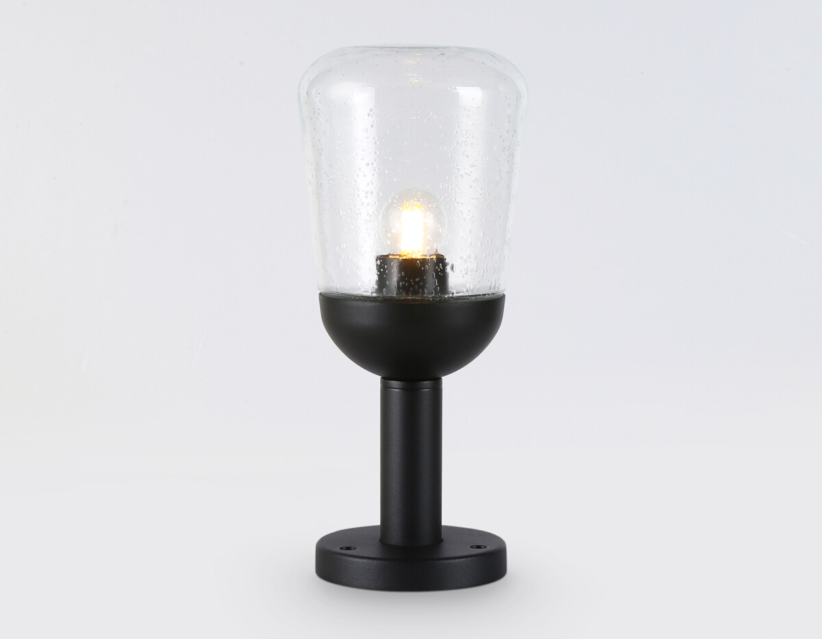 ST2085 BK/CL черный/прозрачный IP54 E27 max 40W D150*350 — изображение 3