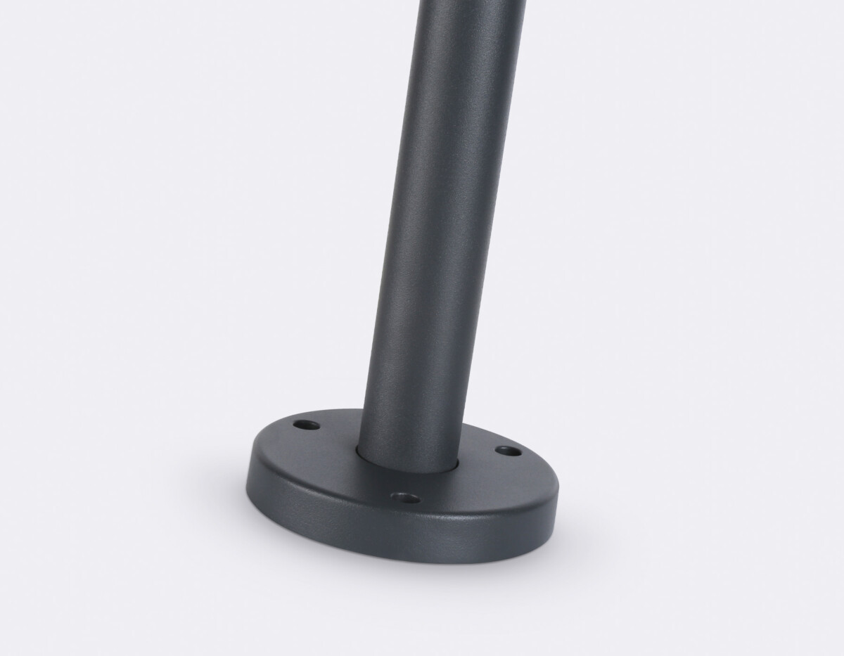 ST2414 GR/CL серый/прозрачный IP54 E27 max 40W 110*110*500 — изображение 2