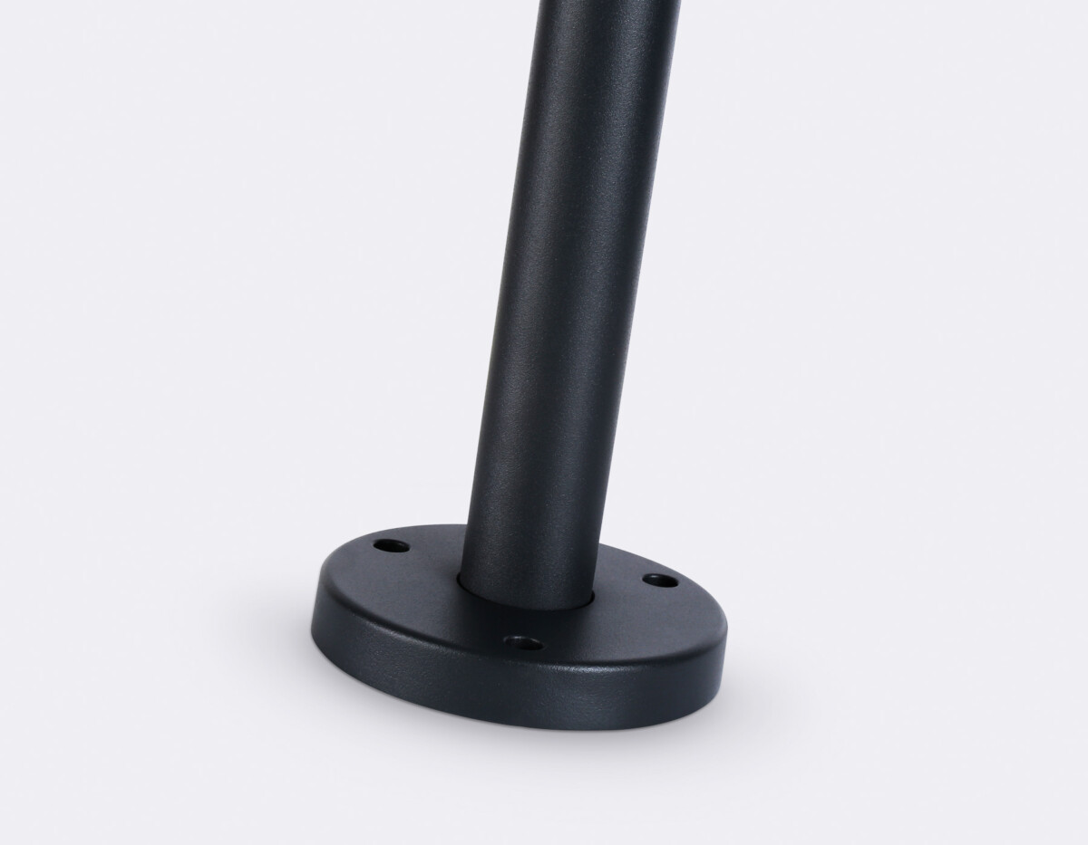 ST2417 BK/CL черный/прозрачный IP54 E27 max 40W 110*110*500 — изображение 2