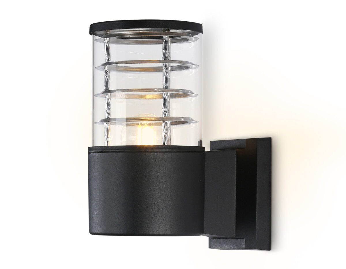 ST2522 BK/CL черный/прозрачный IP54 E27 max 40W 200*110*155 — изображение 4