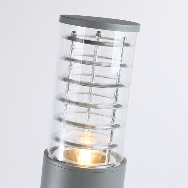 ST2534 GR/CL серый/прозрачный IP54 E27 max 40W D108*800