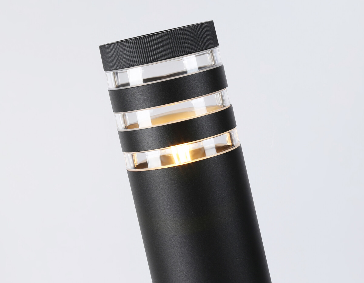 ST2566 BK/CL черный/прозрачный IP54 E27 max 40W D110*625 — изображение 1