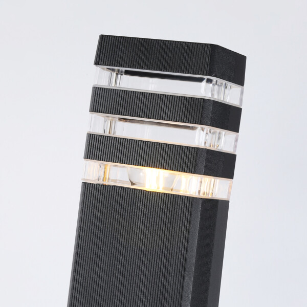 ST2588 BK/CL черный/прозрачный IP54 E27 max 40W 110*65*800