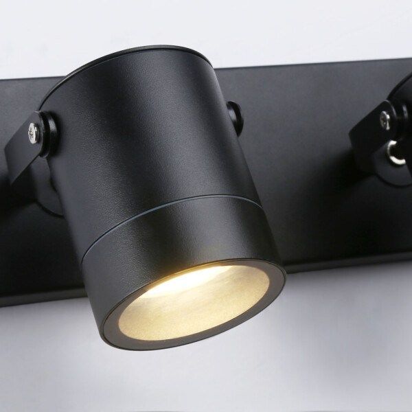 ST3888/2 BK черный IP54 GU10/2 max 35W 250*80*85