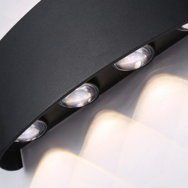 ST4464/8 BK черный IP65 LED 4200K 8W 210*80*46