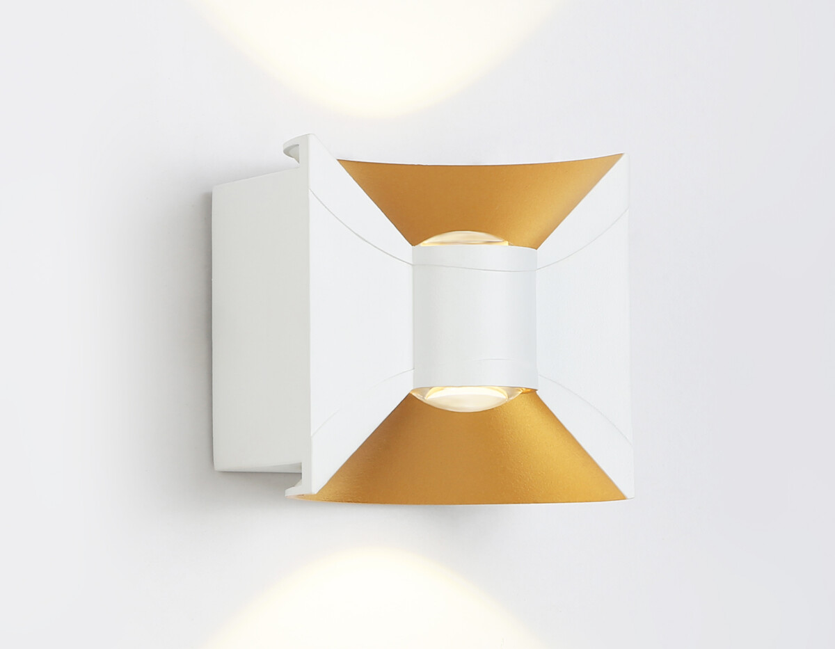 ST4471 WH/GD белый/золото LED 4200K 6W IP54 92*98*55 — изображение 4