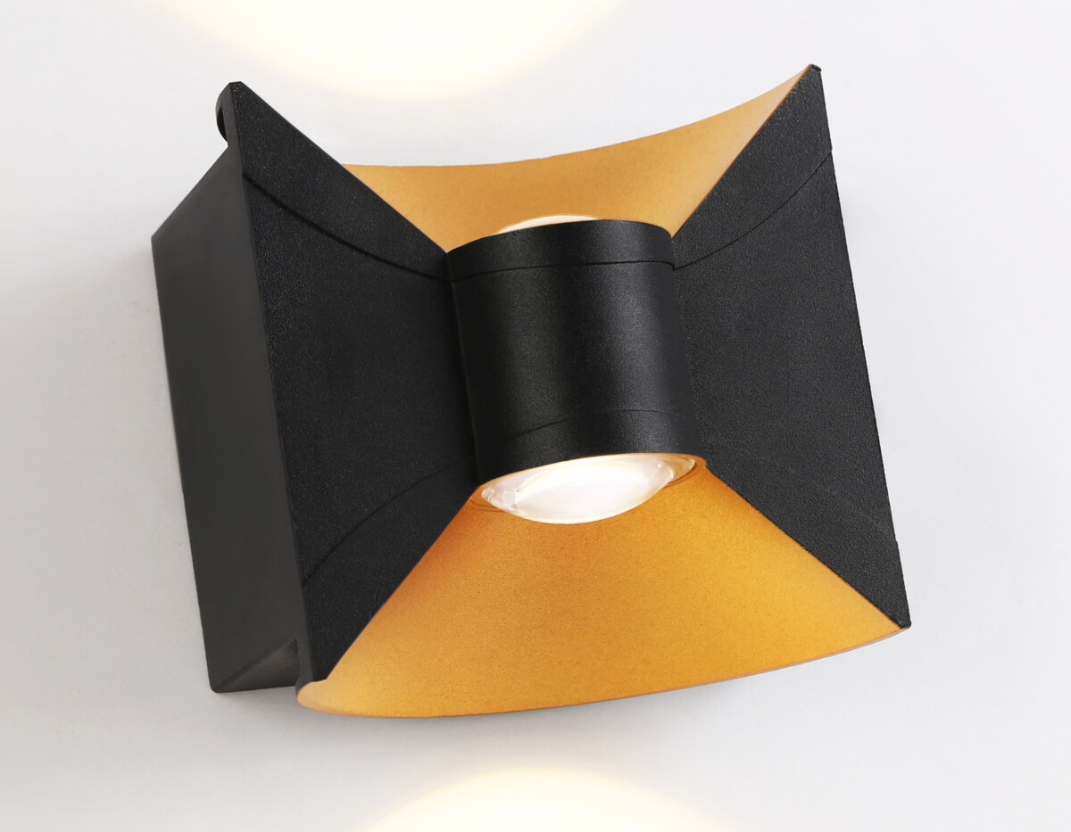 ST4472 BK/GD черный/золото LED 4200K 6W IP54 92*98*55 — изображение 1