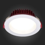 ST752.548.18 Св-к встр. Белый LED 1*18W 4000K 1 440Lm Ra80 100° IP44 D140xH52 100-240VV Встраиваемые светильники — изображение 2