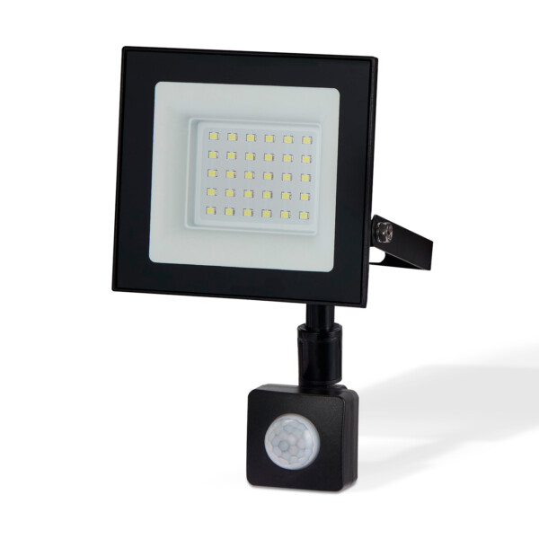 ST8113 BK черный IP65 LED 6500K 30W 134*116*26