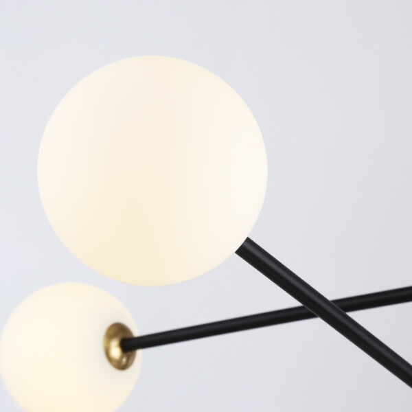 TR2507/4 BK/BS черный/латунь G9/4 max 10W D970*700