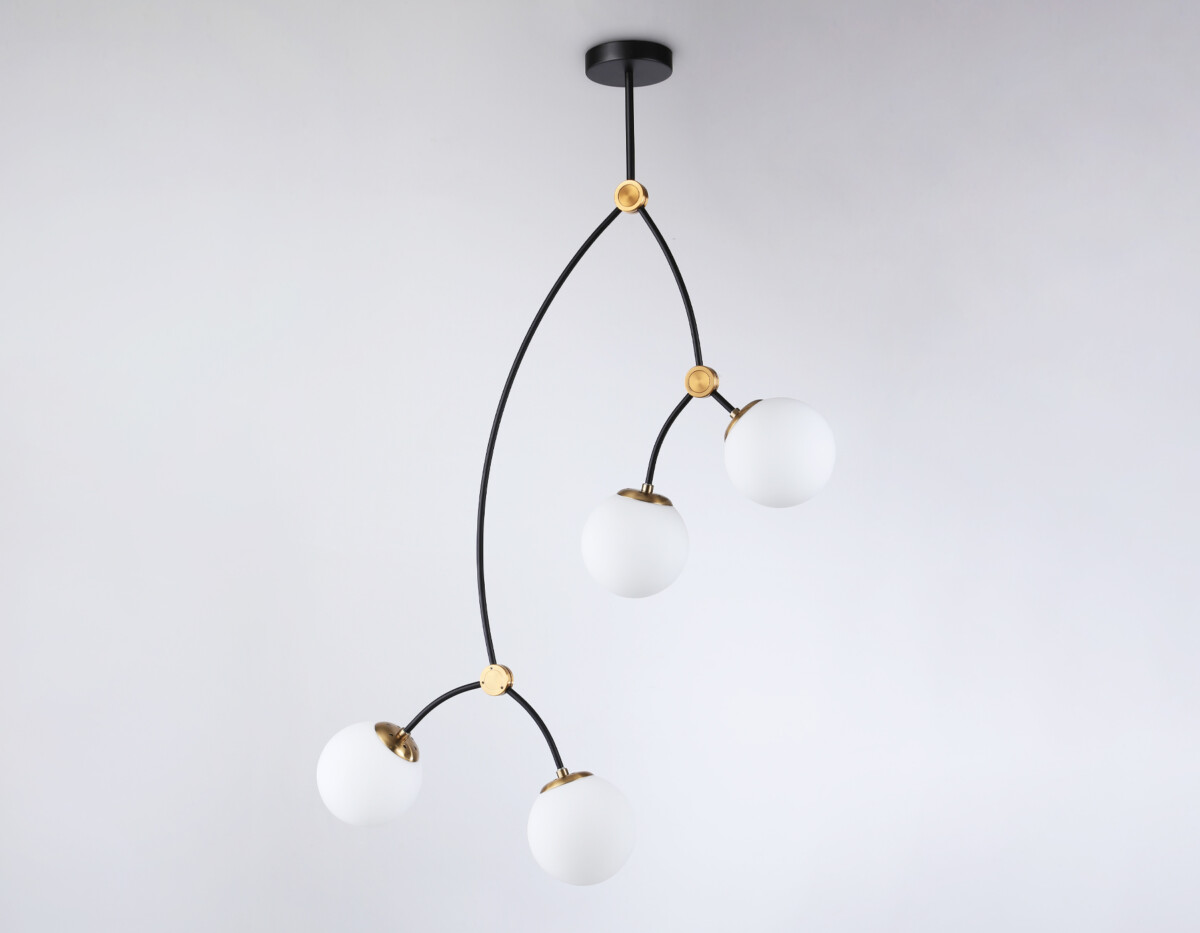 TR2575/4 BK/SB черный/бронза E27/4 max 60W D790*1120 — изображение 4