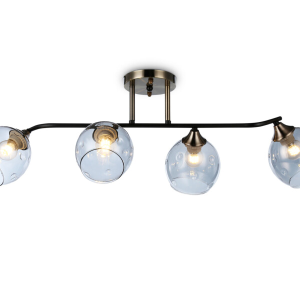 TR303011/4 SB/BK/SM  бронза/черный/дымчатый E27/4 max 40W 780*350*240