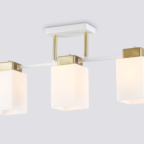 TR303045/3 WH/GD белый/золото E27/3 max 60W 540*100*270