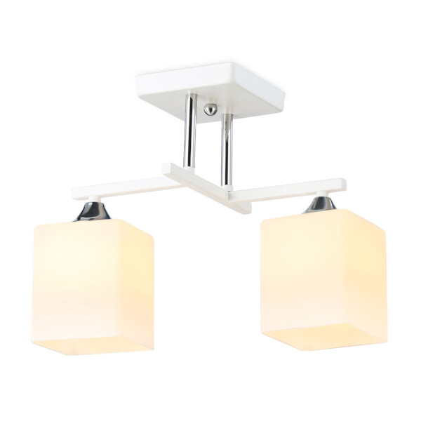 TR303111/2 WH/CH/FR белый/хром/белый матовый E27/2 max 40W 360*190*290