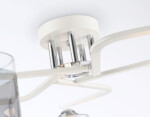 TR303219/5 WH/CH/SM белый/хром/дымчатый E27*5 max 60W D580*250 — изображение 2