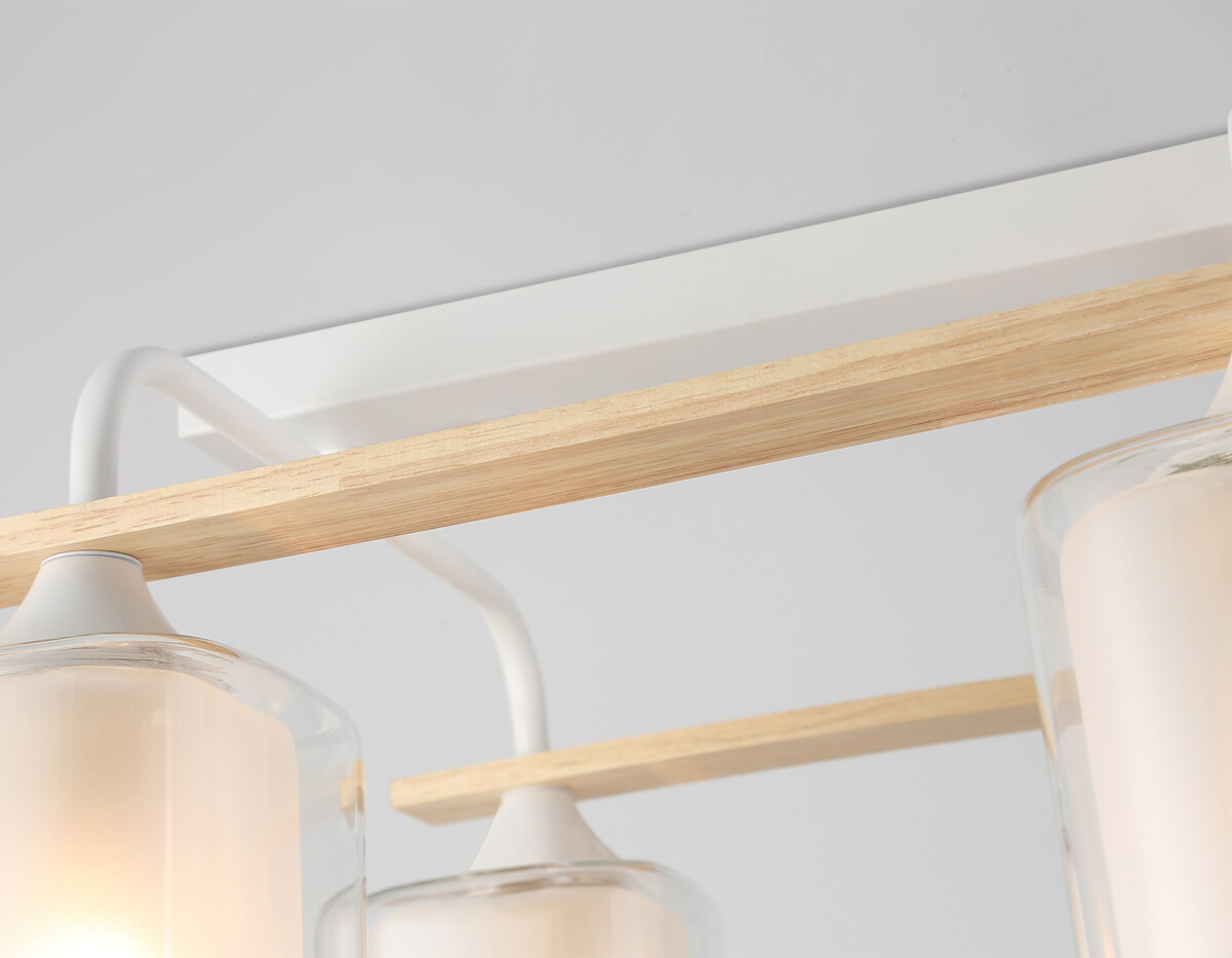 TR3033246/4 WH/WD белый/дерево E27/4 max 60W 340*340*245 — изображение 4