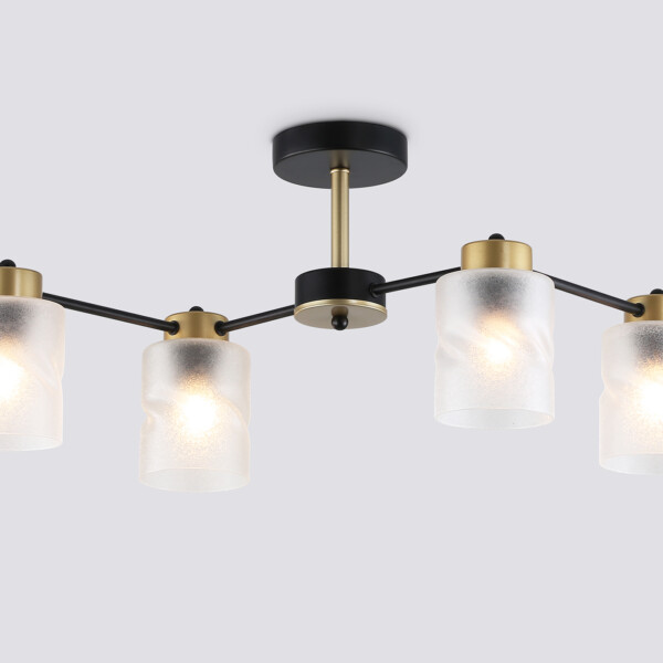 TR303324/4 BK/GD черный/золото E27/4 max 60W 650*290*270